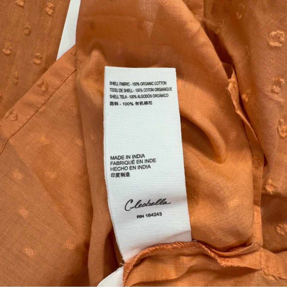 ๐ Cleobella Terracotta Blouse ๐ - Picture 7 of 7